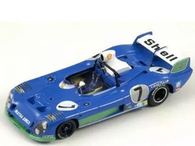 Spark Matra Simca Ms670b 3.0l V12 Team Matra Sport Winner N 7 24h Le Mans 1974 H.pescarolo G.larrousse 1:43 43LM74
