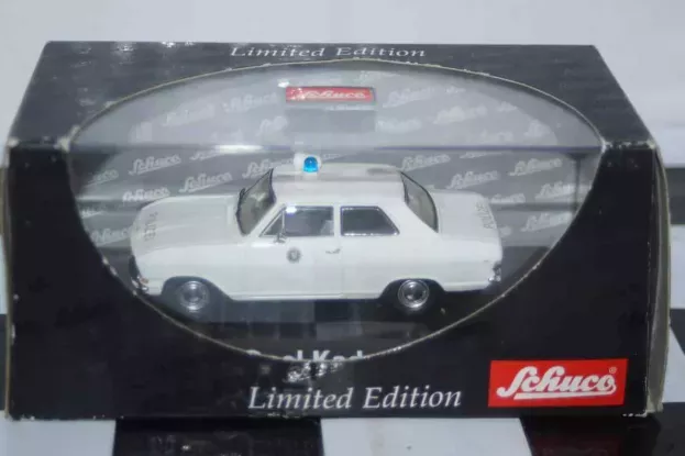 Schuco Opel Kadett B Polizei Police 1965 1:43 02943