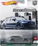 Hot Wheels Fast Wagons Audi RS6 Avant Grey Quattro 2021 GRJ65 1:64 Scale Toy Car