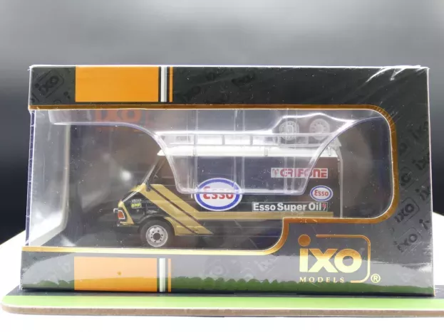 IXO Models Fiat 242 Van Fiat Team Esso Super Oil Grifone Assistance Rally 1986 Lancia Delta S4 1:43 RAC280X