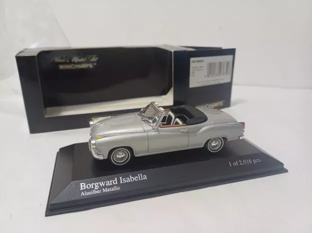 Minichamps Borgward Isabella Cabriolet Coupe 1955 1:43 400096030