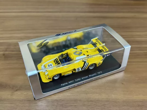 Spark Renault Alpine A440 Turbo Elf N 5 Winner Mugello 1975 Jean-pierre Jabouille Gerard Larrousse 1:43 S1550