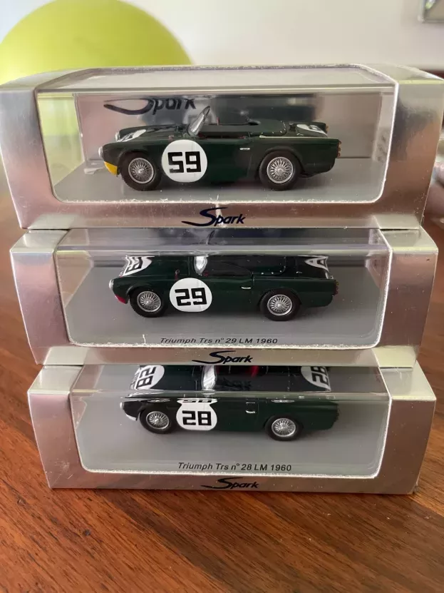Spark Triumph Trs Spider N 29 Le Mans 1960 1:43 S0502