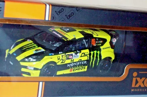 IXO Models Ford Fiesta Rs Wrc Monster N 46 Winner Rally Monza 2016 Valentino Rossi C.cassina 1:43 RAM320