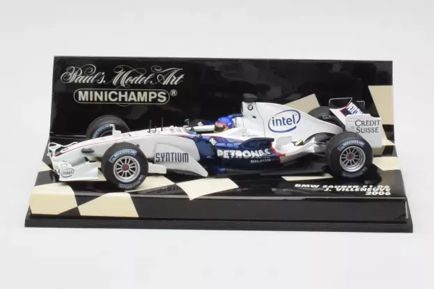 Minichamps Bmw F1 Sauber N 17 J.villeneuve 2006 1:43 400060017
