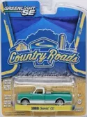 GreenLight 1968 Chevrolet C10 Country Roads Series - 29800 NRFP White/Green 1:64