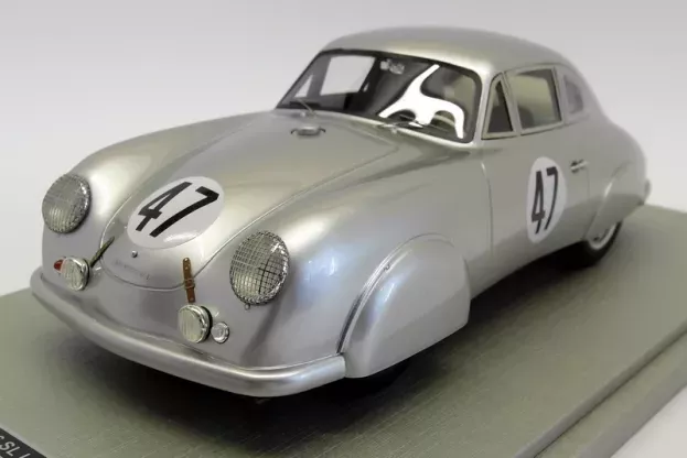 Tecnomodel Porsche 356 Sl Coupe Team Porsche K.g. N 47 24h Le Mans 1951 Rudolf Sauerwein Robert Brunet 1:18 TM18-95B