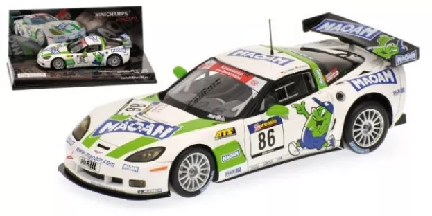 Minichamps Chevrolet Corvette Z06r Gt3 Callaway Competition N 86 Vln 2010 Hoenadel Arnold 1:43 437101486