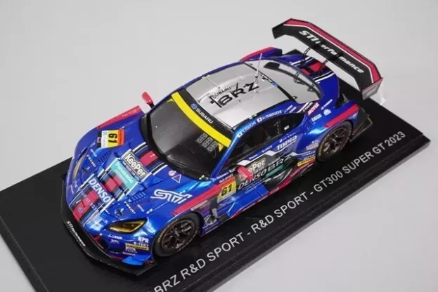 Spark Subaru Brz Team R&d Sport N 61 Gt300 Class Super Gt 2023 T.iguchi H.yamauchi 1:43 SGT085