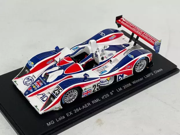 Spark Lola Mg Ex 264-aer Rml N 28 8th Le Mans 2006 Winner Lmp2 Class 1:43 S0242