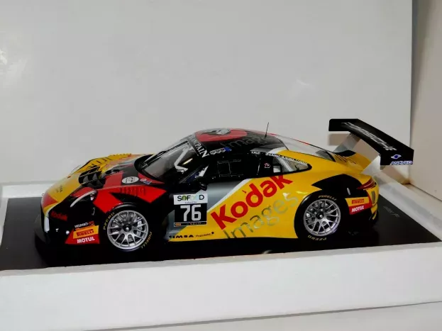 Spark Porsche 911 991 Gt3 R Kodak N 76 24h Spa 2016 P.pilet M.jousse R.narac T.cornac 1:18 18SB003
