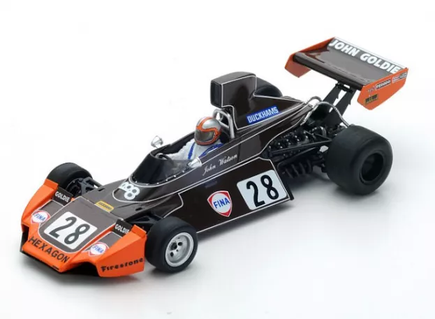 Spark Brabham F1 Bt44 N 28 5th Italy Gp 1974 John Watson 1:43 S5259