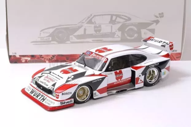 Minichamps Ford Capri Turbo Team Wurth Gr.5 N 2 Champion Drm Nurburgring 1981 K.ludwig 1:18 100818602