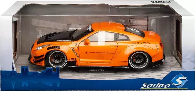 Solido Nissan Gt-r r35 Type 2 Liberty Walk Lb Works Coupe 2018 1:18 1805803