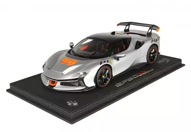 BBR Ferrari Sf90 Xx Stradale 2024 Con Vetrina With Showcase 1:18 P18237A-VET