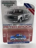 Greenlight 30341 1972 Datsun 510 #85 BRE Happy 85th Peter Brock 1/64 Diecast