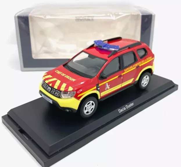 Norev Dacia Duster Pompiers Chef De Groupe 2020 1:43 509048
