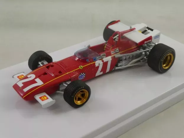 Tecnomodel Ferrari F1 312b N 27 Belgium Gp 1970 Jacky Ickx 1:43 TM43-09C