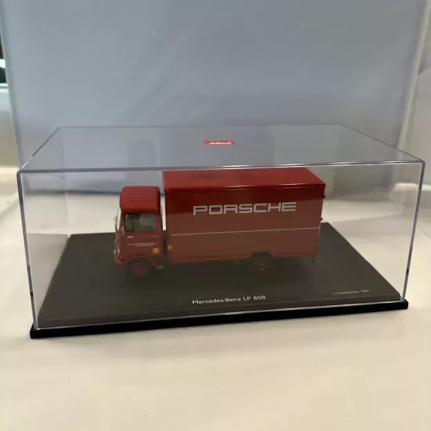 Schuco Mercedes Lp608 Truck Porsche 1965 1:43 3521