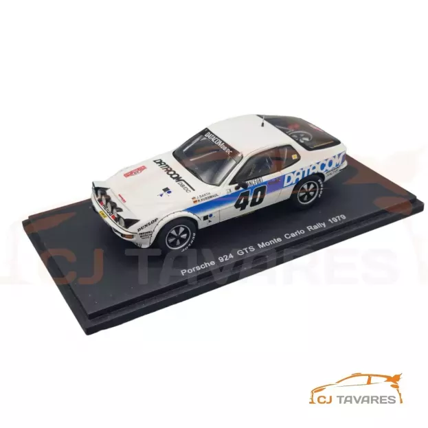 Spark Porsche 924 Carrera Gts N 40 Rally Montecarlo 1979 J.barth R.kussmaul 1:43 S4187