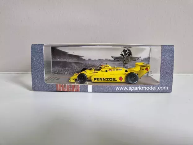 Spark Chaparral 2k N 4 Winner Indianapolis Indy 500 1980 Johnny Rutherford 1:43 43IN80