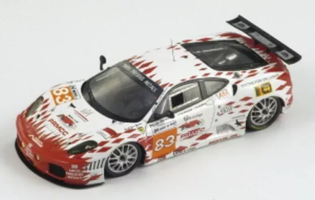 Truescale Ferrari F430gt Lmgt2 N 83 Jmb Racing Lmgt2 Class 24h Le Mans 2011 M.rodrigues J-m.menahem N.marroc 1:43 TSM11FJ027