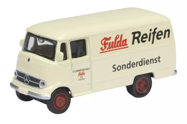 Schuco Mercedes L319 Van Fulda Reifen 1:87 25739