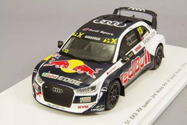 Spark Audi S1 Eks Rx Quattro Team Eks Audi Sport N 13 English World Rx 2018 A.bakkerud 1:43 S7801
