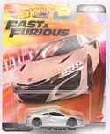Hot Wheels 1:64 Fast & Furious Retro Entertainment 2017 Acura NSX HCP30 Diecast
