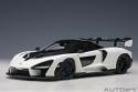 McLAREN SENNA vision pure white COMPOSITE 1:18 by AUTOART 76075 NEW RELEASE