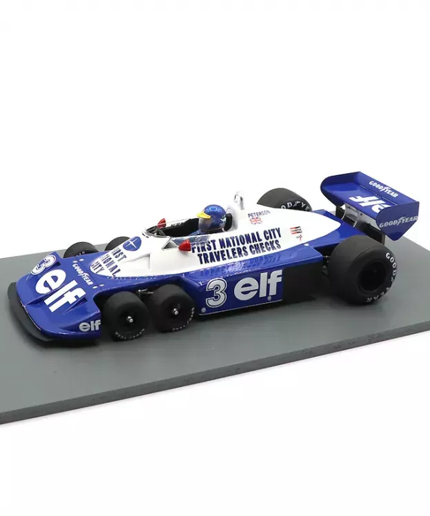 Spark Tyrrell F1 P34 Elf N 3 Brazil Gp 1977 R.peterson 1:18 18S472