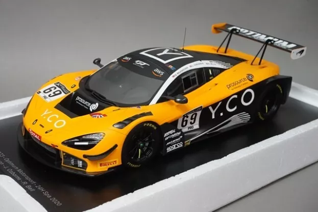 Spark Mclaren 720s Gt3 Team Optimum Motorsport N 69 24h Spa 2020 O.wilkinson J.osborne R.bell 1:18 18SB027