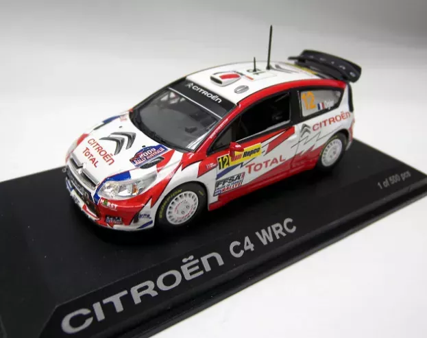 Norev Citroen C4 Wrc N 12 Rally Australian 2009 S.ogier J.ingrassia 1:43 155427