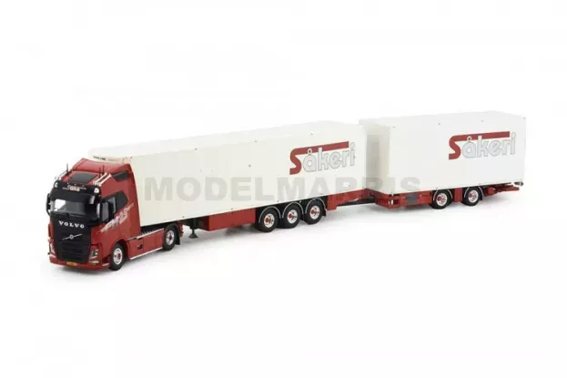Tekno Volvo Intrasa Sakeri Volvo Fh04 Globetrotter Lzv Koeloplegger Wipkar 1:50 85355