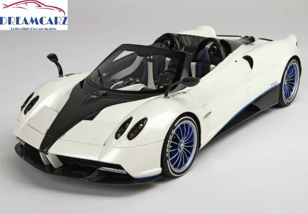 BBR Pagani Huayra Roadster White 2017 1:18 P18148B