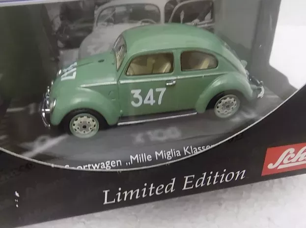 Schuco Volkswagen Beetle N 347 Mille Miglia 1954 P.e.strahle V.spingler 1:43 2798