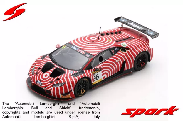 Spark Lamborghini Huracan Gt3 Team Wall Racing N 6 12h Bathursts 2020 A.deitz A.d'alberto J.westwood C.mcconville 1:43 AS057