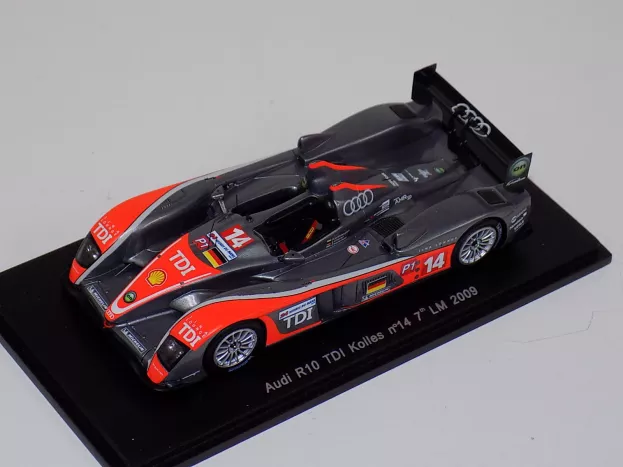 Spark Audi R10 Tdi N 14 7th 24h Le Mans 2009 Karthikeyan Lotterer Wolsman 1:43 S0690