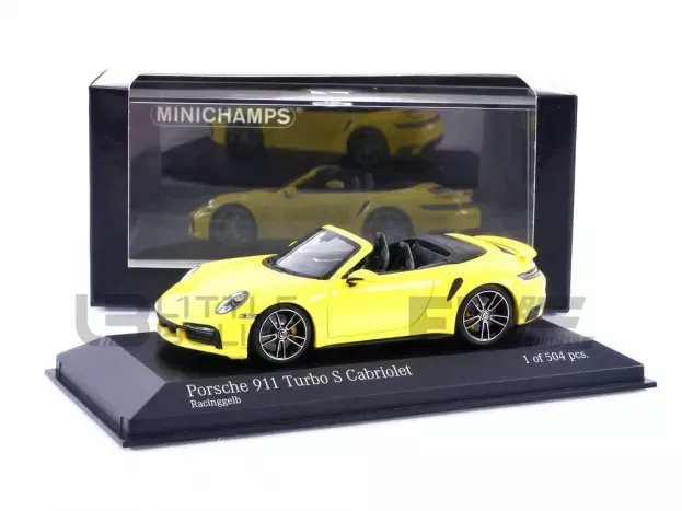 Minichamps Porsche 911 992 Turbo S Cabriolet 2020 1:43 410069484