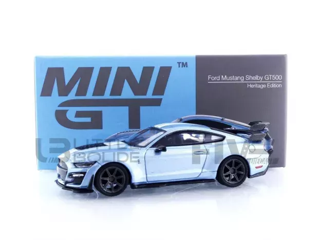 Mini-GT Ford Mustang Shelby Gt500 Heritage Edition Coupe Lhd 2022 1:64 MGT00758-L