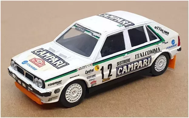 Vitesse Lancia Delta Hf Turbo Campari N 12 Rally Montecarlo 1988 G. Del Zoppo Scalvini P. 1:43 SM50