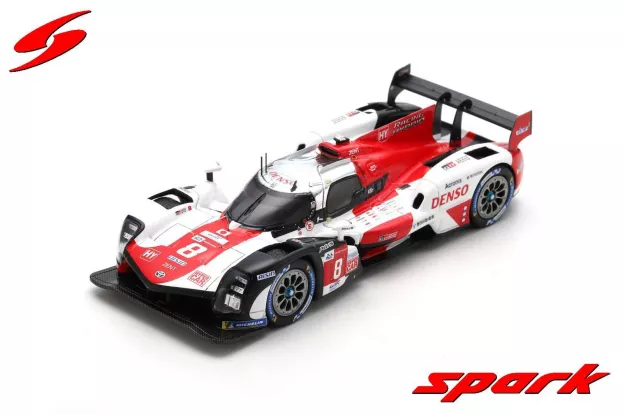 Spark Toyota Gr010 3.5l V6 Twin Turbo Hybrid Team Gazoo Racing N 8 2nd 24h Le Mans 2021 S.buemi N.nakajima B.hartley 1:43 S8231