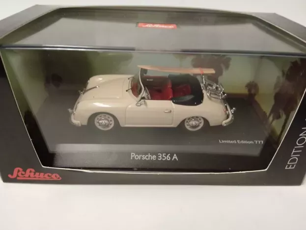 Schuco Porsche 356a Spider With Surfboard 1955 1:43 02569