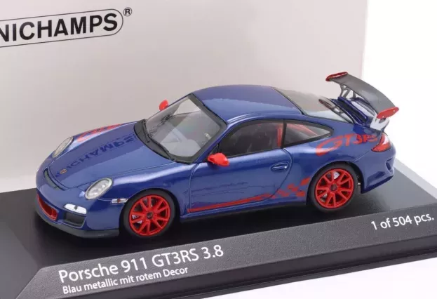 Minichamps Porsche 911 997-2 Gt3 Rs 3.8 Coupe 2009 Red Wheels 1:43 403069115