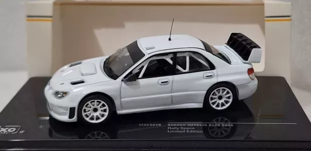 IXO Models Subaru Impreza S12b N 0 Rally Spec 2008 With 2x Set Wheels And Tyres 1:43 MDCS019