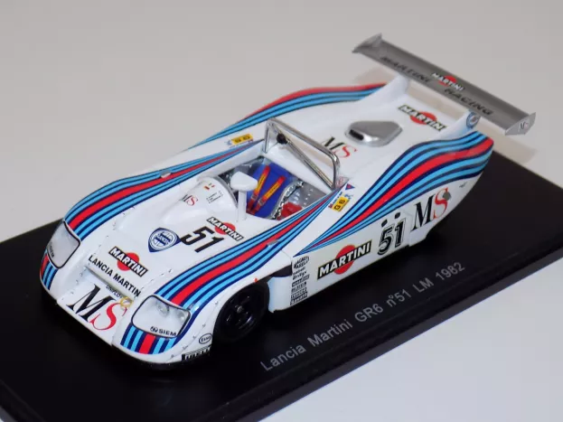 Spark Lancia Lc1 Gr6 1425cc S4 Turbo Team Martini Racing N 51 24h Le Mans 1982 T.fabi M.alboreto R.stommelen 1:43 S0662