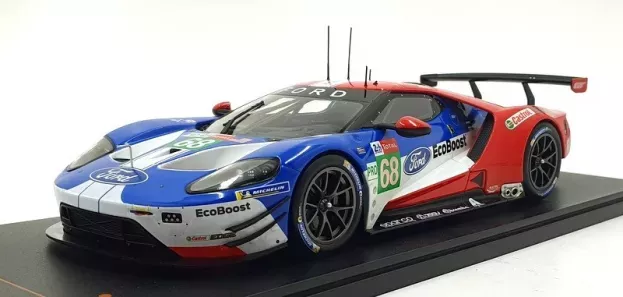 IXO Models Ford Gt Ford Ecoboost 3.5l Turbo V6 Team Ford Chip Ganassi Usa N 68 24h Le Mans 2019 S.bourdais J.hand D.muller 1:18 FGT18102