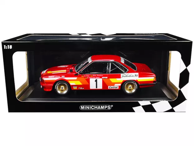 Minichamps Bmw 6-series 635 Csi Team Auto Budde N 1 Winner 24h Nurburgring 1985 R.w.muller F.hamelmann A.felder 1:18 155852501