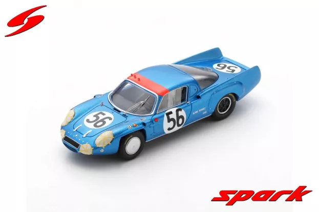Spark Renault Alpine A210 1005cc S4 Team Societe Automobiles N 56 24h Le Mans 1967 G.larrousse P.depailler 1:43 S5691