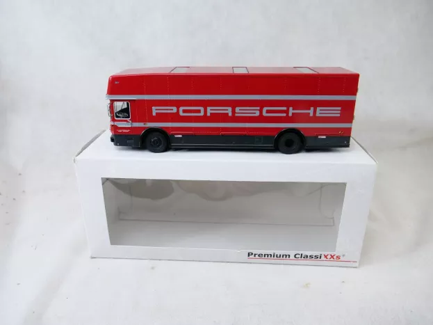 Premium Classixxs Mercedes Truck Car Transporter Porsche 1:43 12200